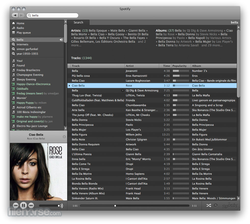 Does spotify download on mac desktop